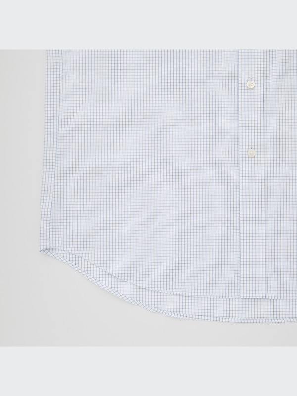 ファインクロス チェックシャツ（ボタンダウンカラー・長袖）