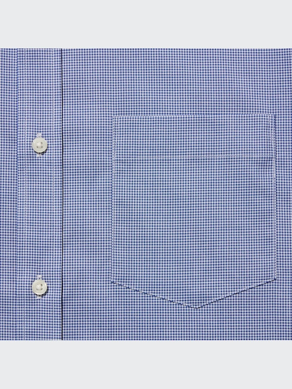 Áo Sơ Mi Co Giãn Kẻ Caro Dễ Chăm Sóc Dáng Ôm Dài Tay