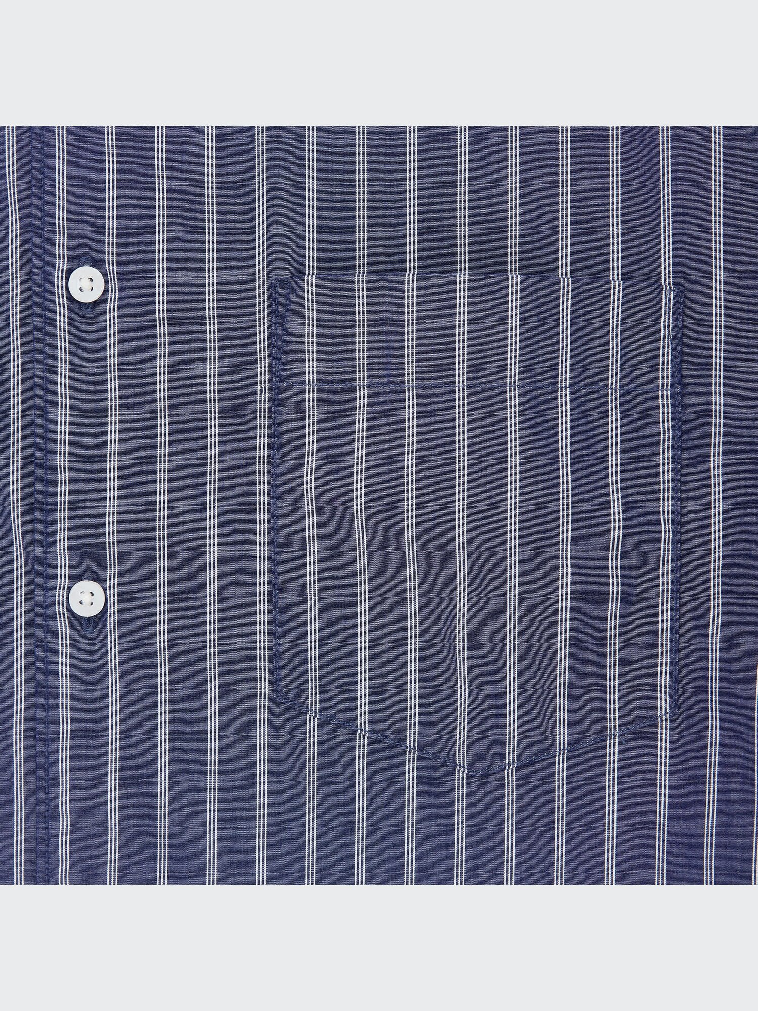 ユニクロ公式 | エクストラファインコットンブロードストライプシャツ