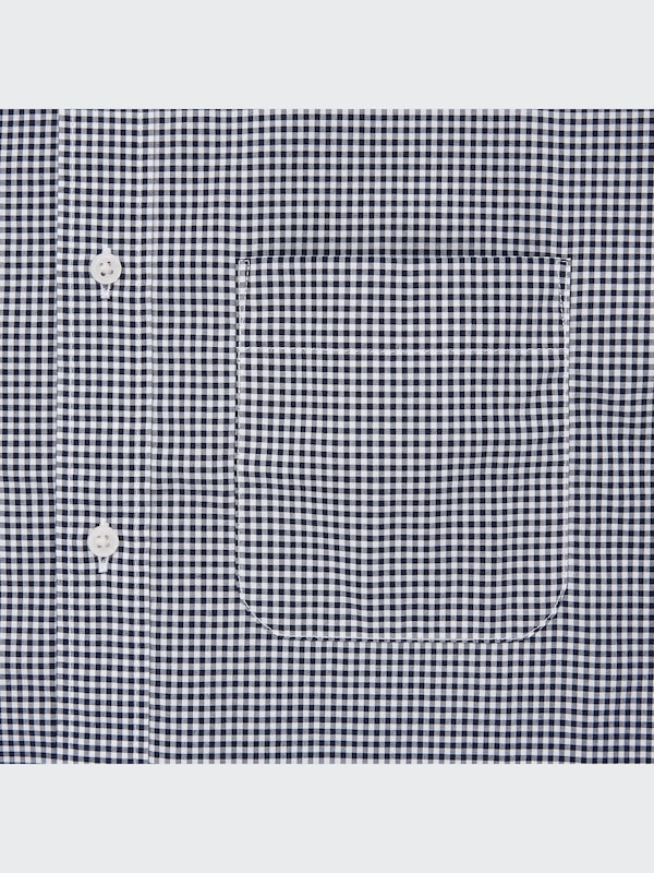 エクストラファインコットンブロードチェックシャツ（長袖）