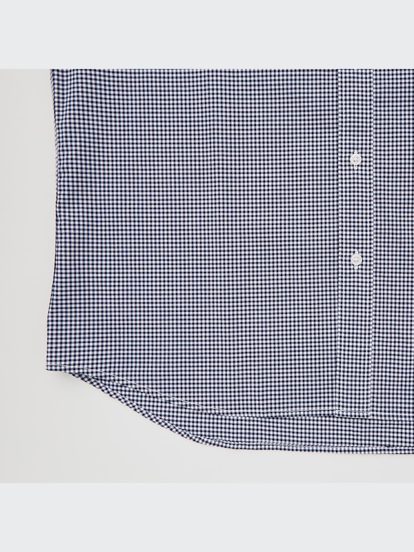 エクストラファインコットンブロードチェックシャツ（長袖）