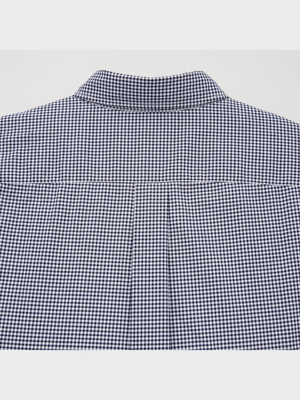 エクストラファインコットンブロードチェックシャツ（長袖）