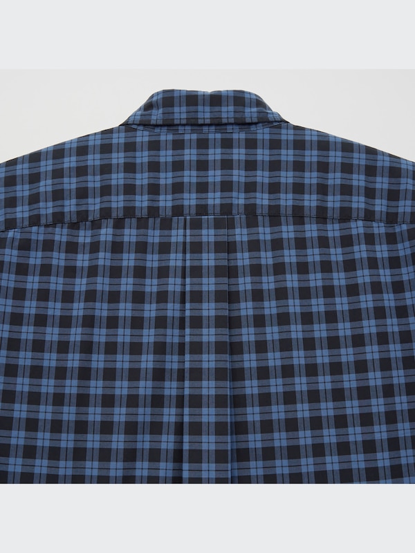エクストラファインコットンブロードチェックシャツ（長袖）