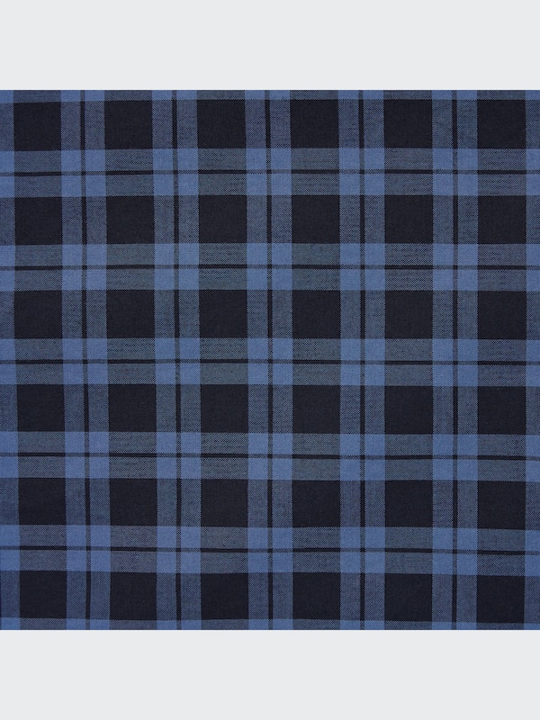 エクストラファインコットンブロードチェックシャツ（長袖）