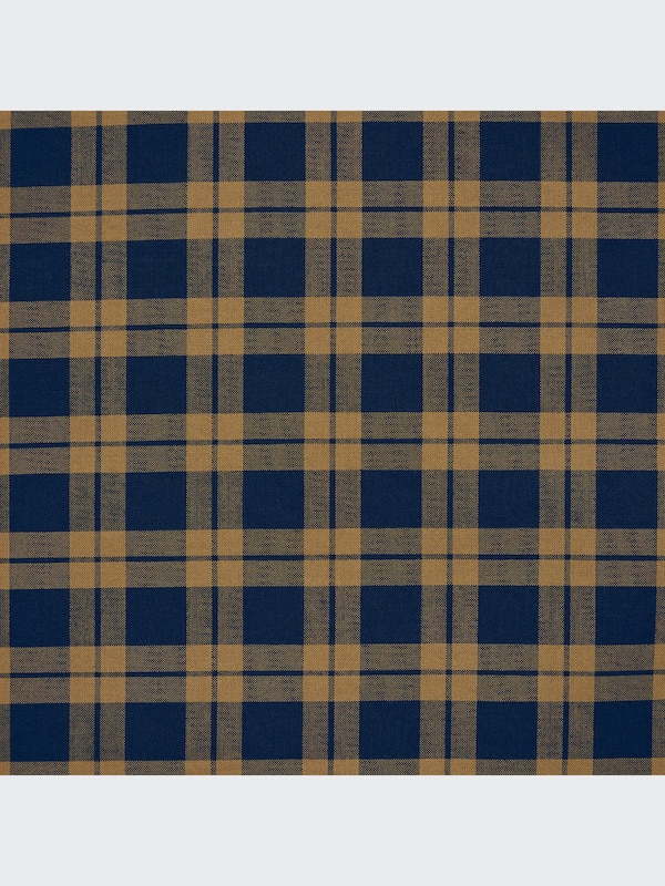 エクストラファインコットンブロードチェックシャツ（長袖）