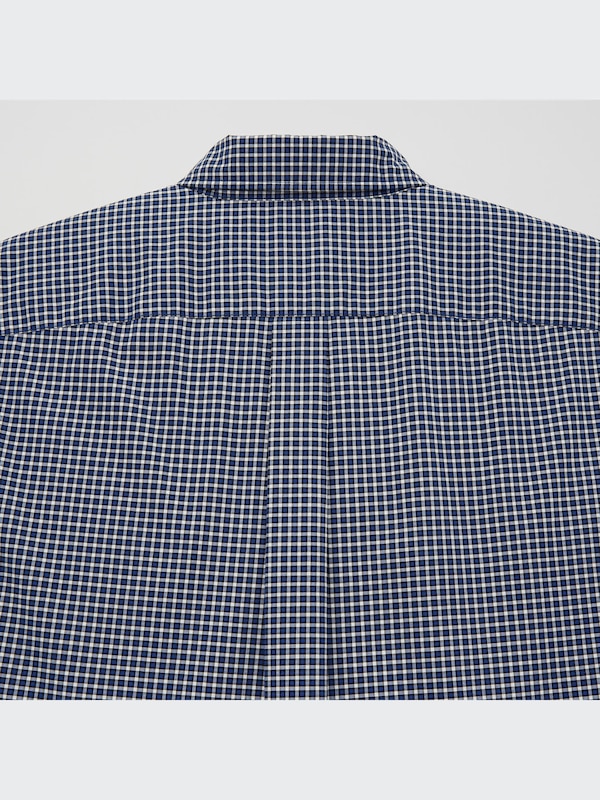 エクストラファインコットンブロードチェックシャツ（長袖）