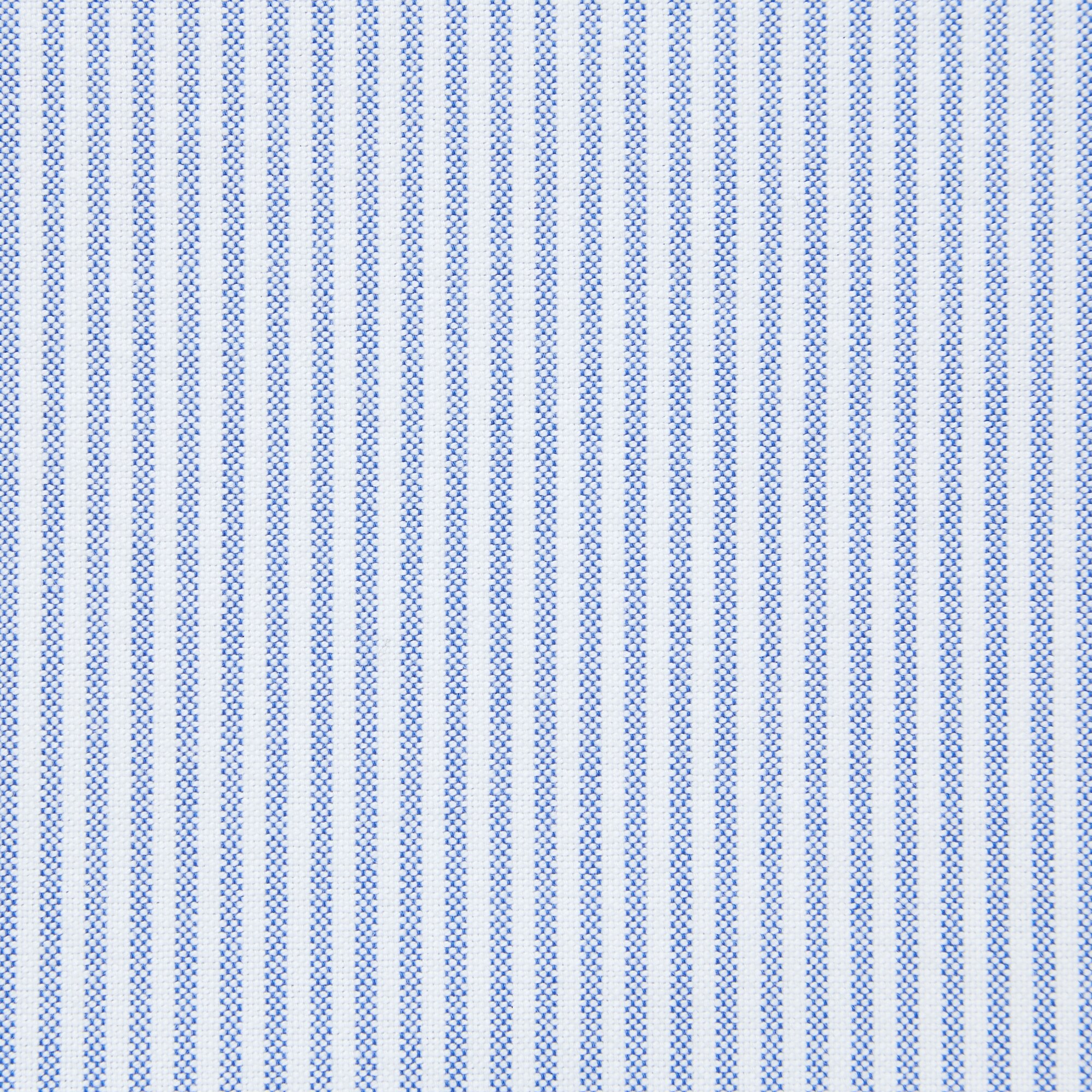 MEN'S OXFORD STRIPED SLIM FIT LONG 