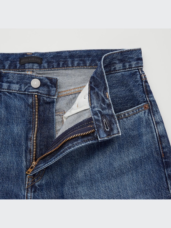 レギュラーフィットストレートジーンズ（丈長め84cm）