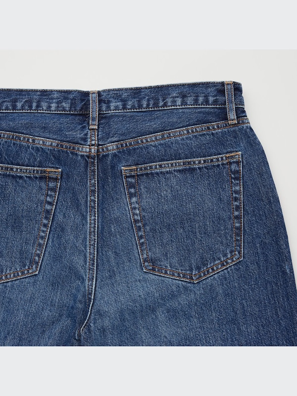 レギュラーフィットストレートジーンズ（丈長め84cm）