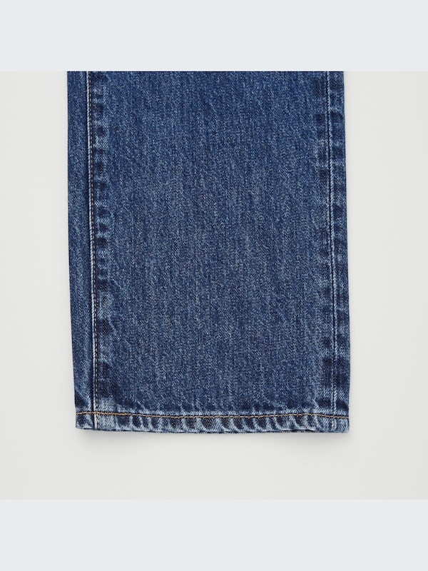 レギュラーフィットストレートジーンズ（丈長め84cm）