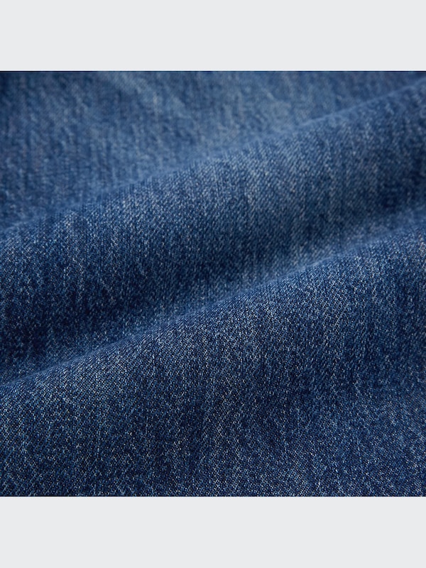 レギュラーフィットストレートジーンズ（丈長め84cm）