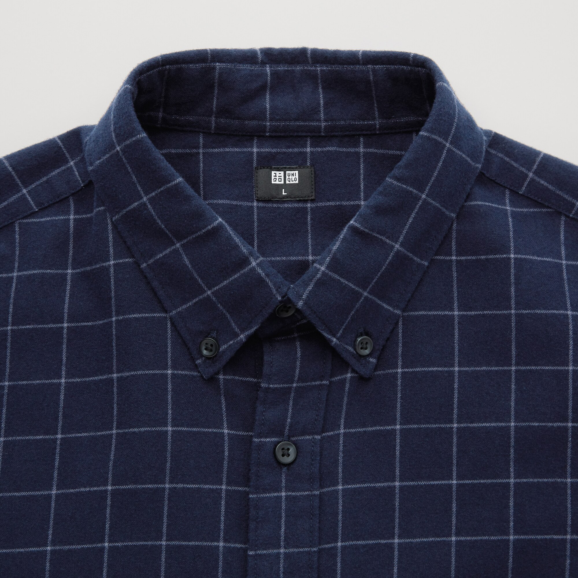 MEN'S FLANNEL CHECKED LONG SLEEVE SHIRT 