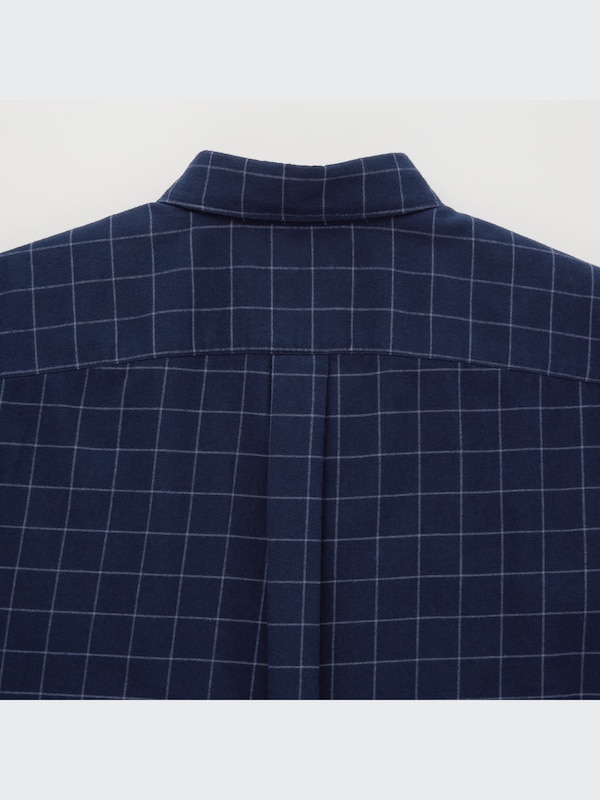 フランネルチェックシャツ（長袖）