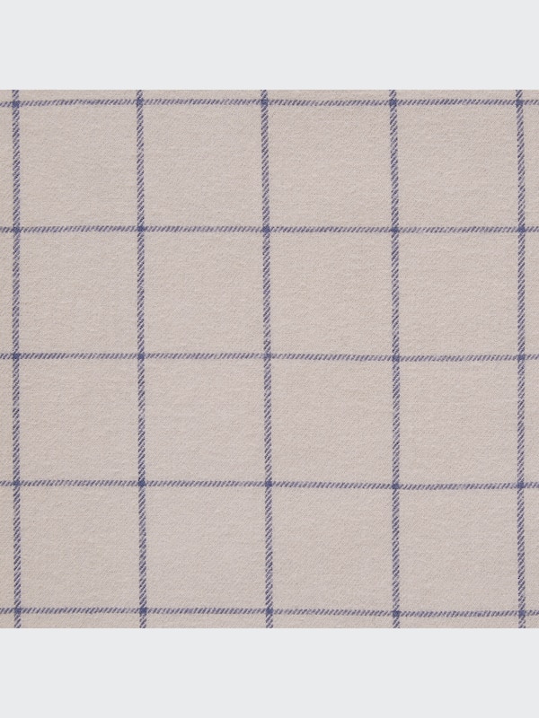 フランネルチェックシャツ（長袖）