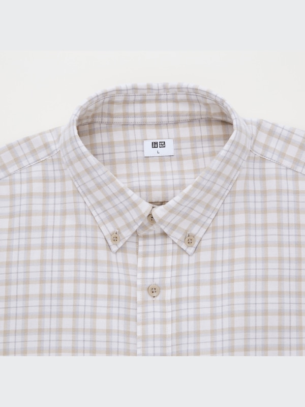フランネルチェックシャツ（長袖）