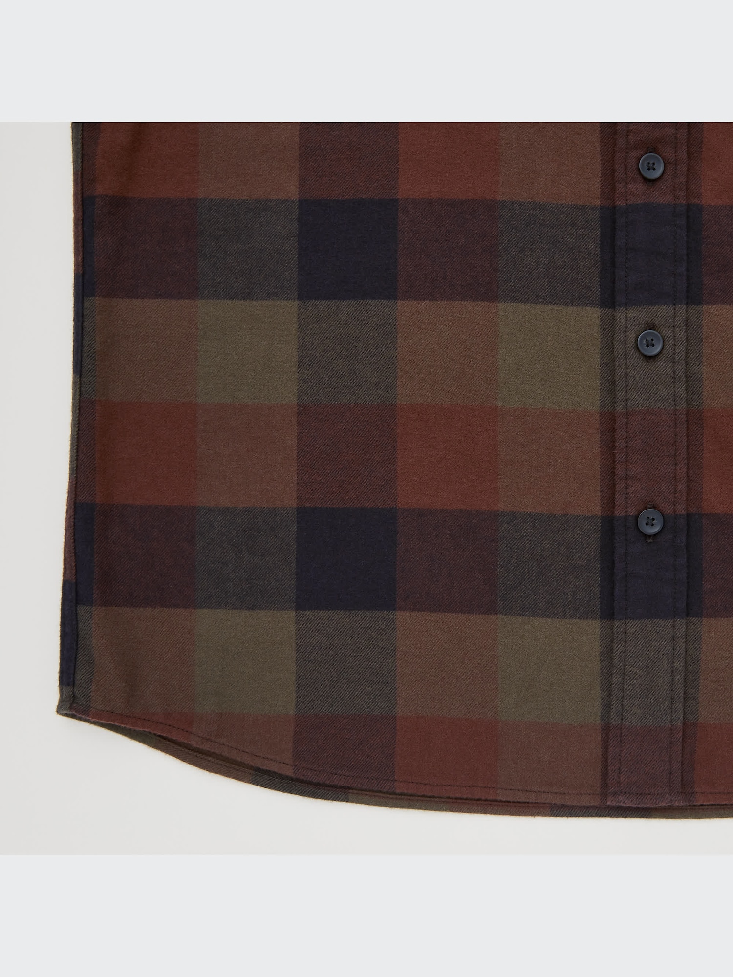 ユニクロ公式 | フランネルチェックシャツ（長袖）