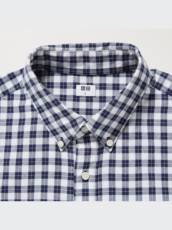 Kemeja Flannel Kotak Lengan Panjang