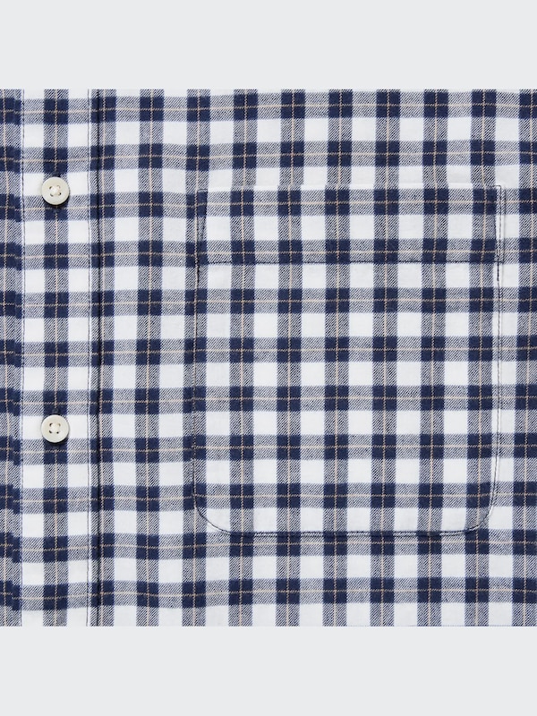 Kemeja Flannel Kotak Lengan Panjang