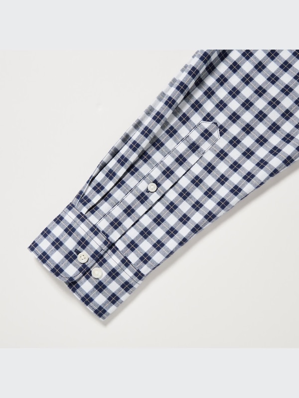 Kemeja Flannel Kotak Lengan Panjang