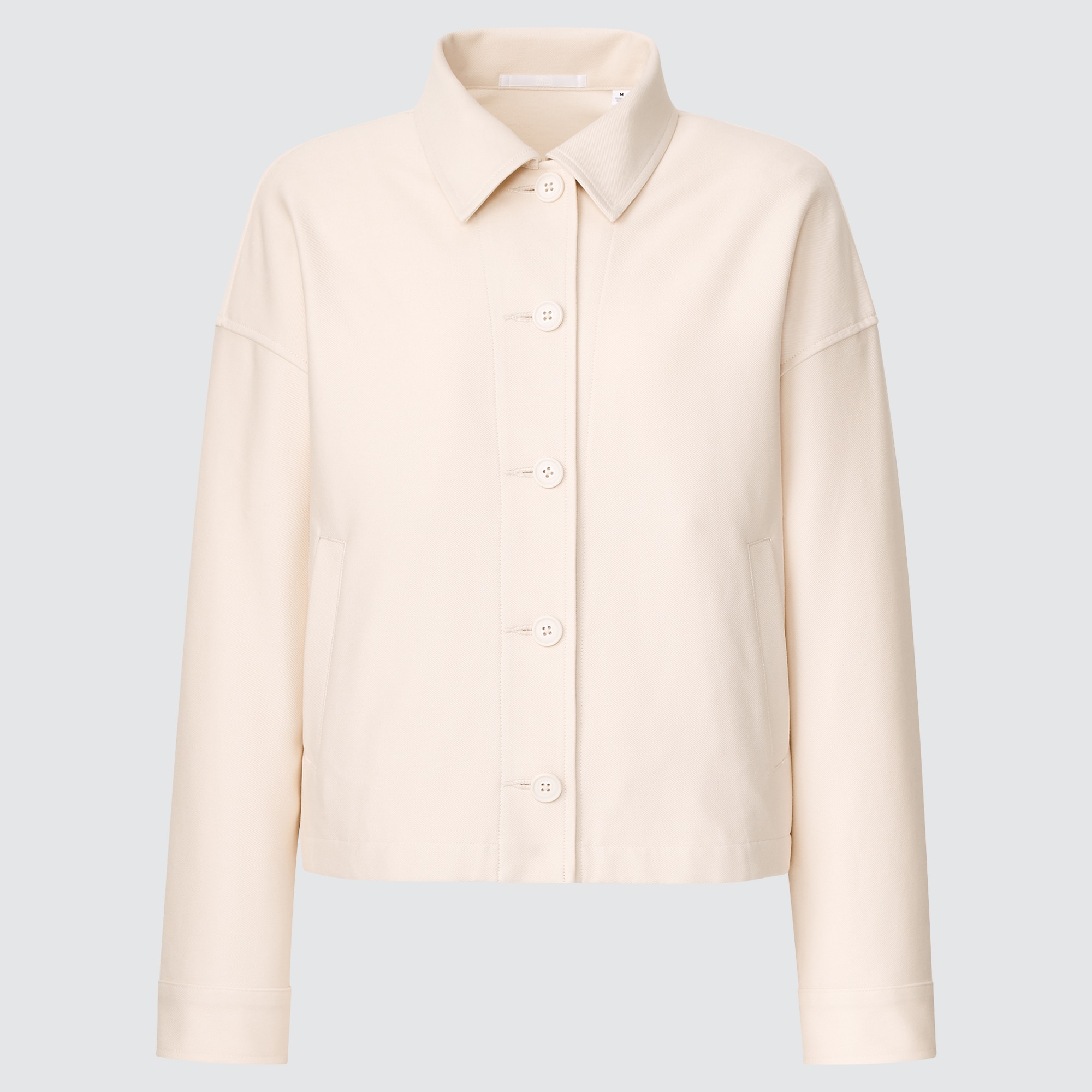 Jersey relaxed store jacket uniqlo