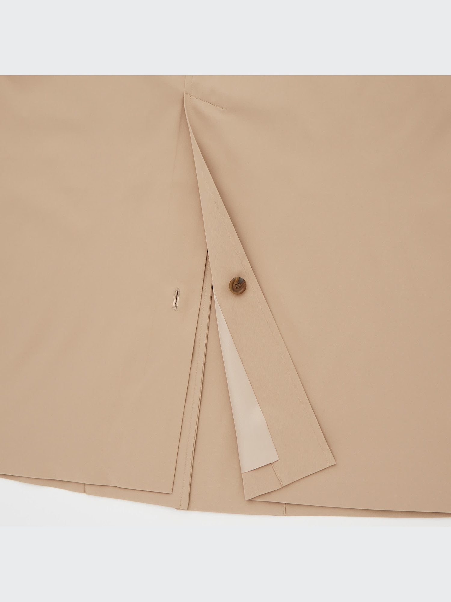 ユニクロ　ステンカラーコート Ｌ 32 Beige ユニクロ公式 | パデッドステンカラーコート