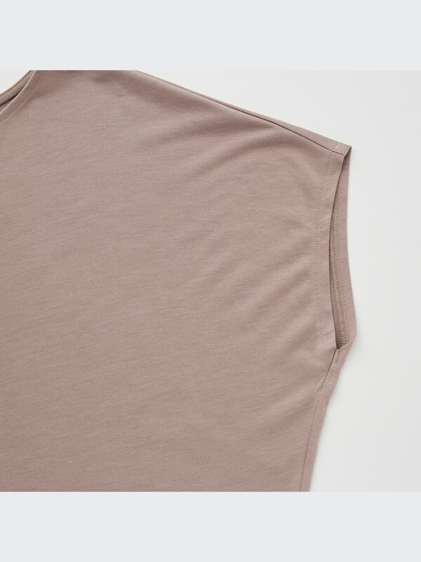 T-Shirt Drape Kerah Bulat Lengan Pendek