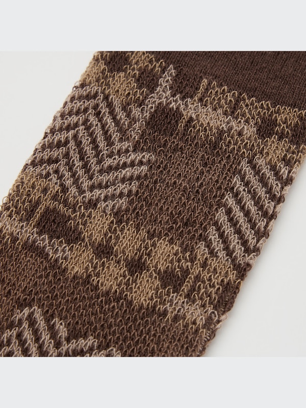 ヒートテックパッチワークソックス