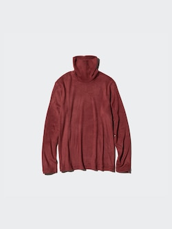 ヒートテックフリースタートルネックT