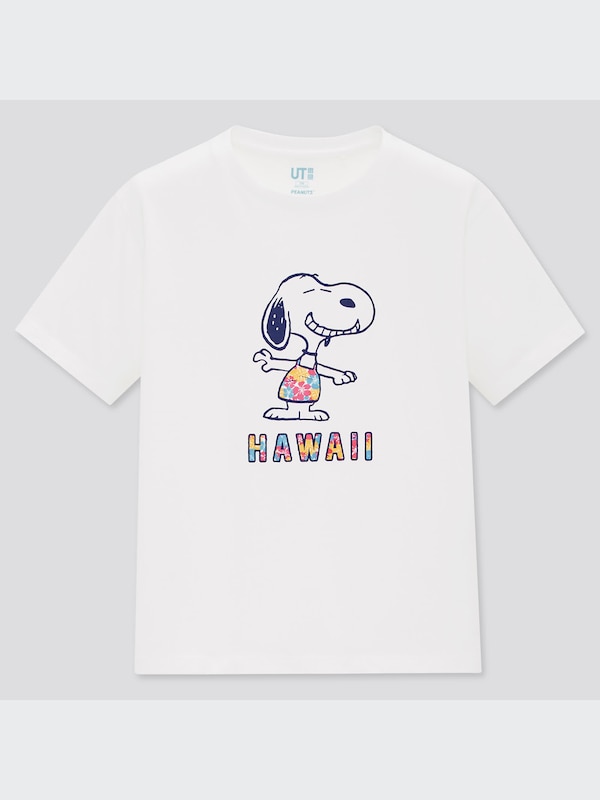 ピーナッツ ハワイ UT グラフィックTシャツ（半袖）