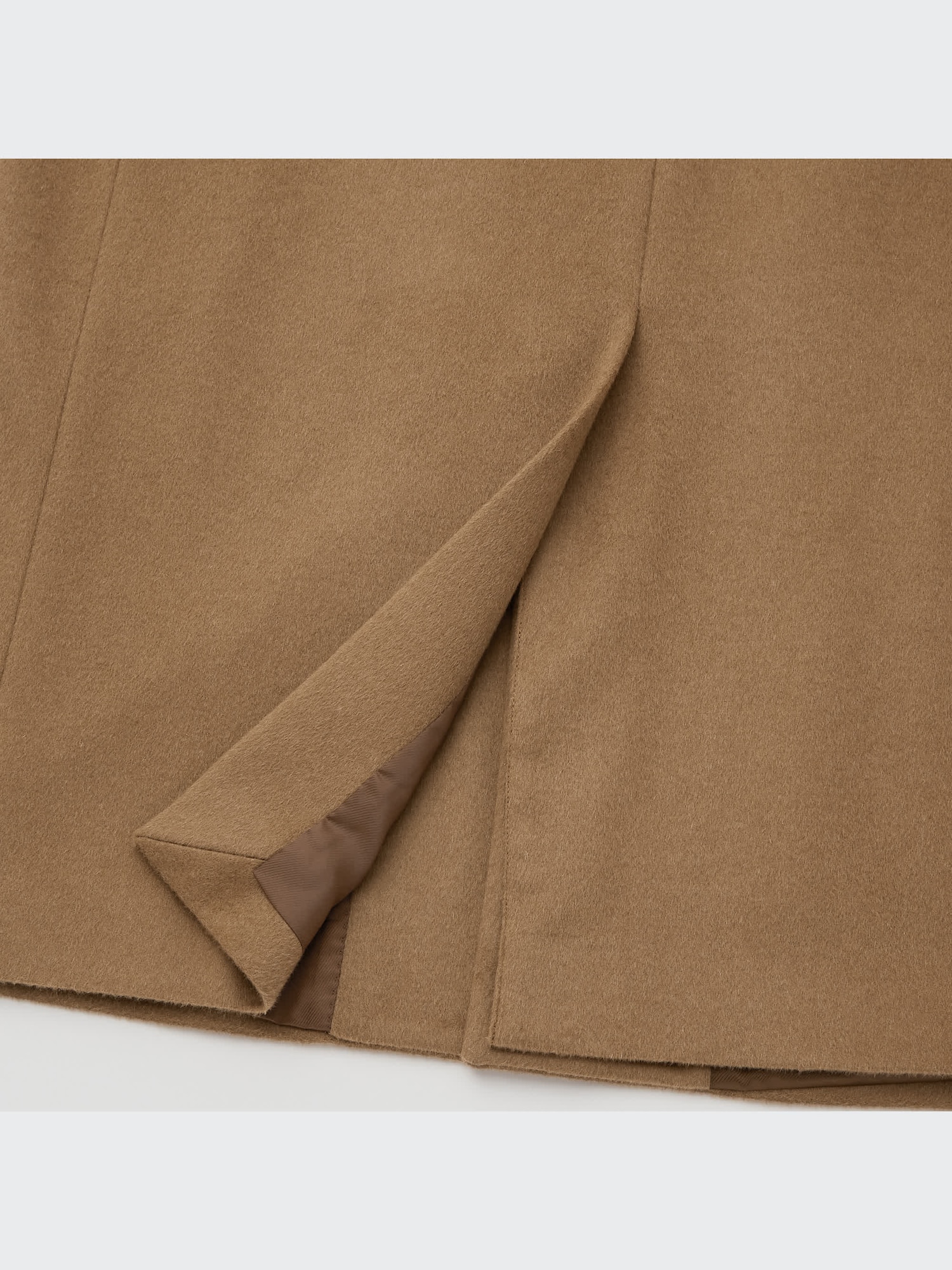 美品 ユニクロ カシミヤ毛シングルチェスターコート S UNIQLO