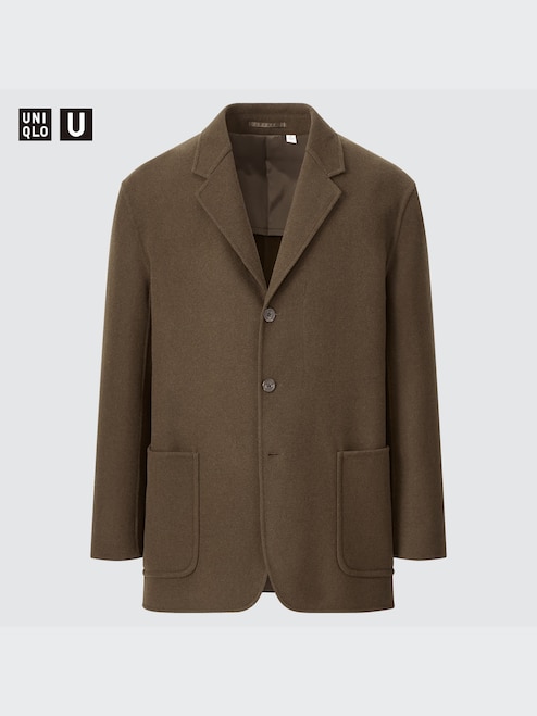 MEN'S WOOL BLEND TAILORED JACKET (SET UP) UNIQLO PH