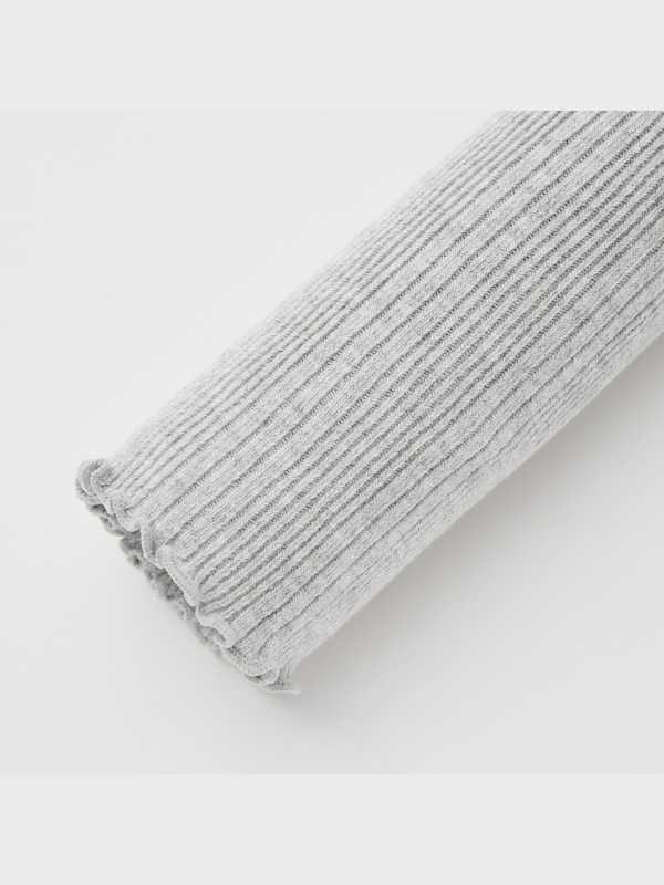 ニットレギンス（リブメロウ・10分丈）