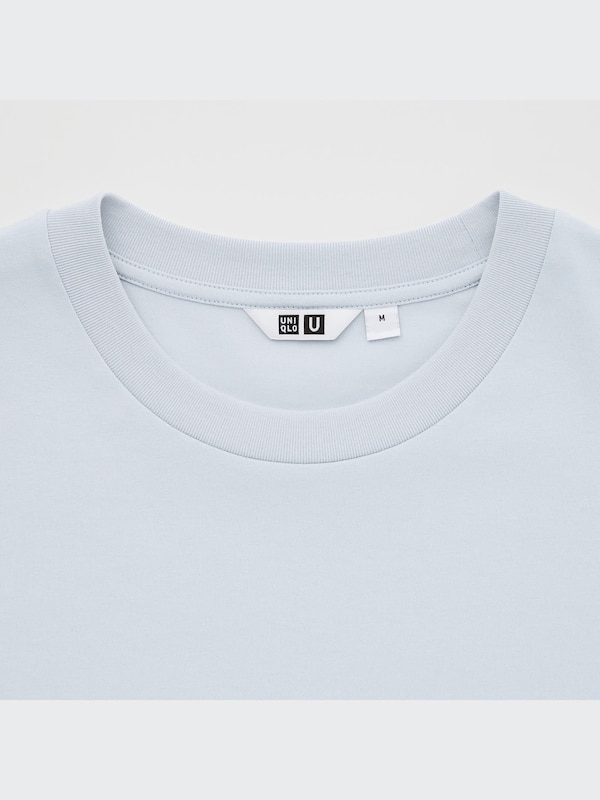 AIRism Cotton Oversized Crew Neck T-Shirt