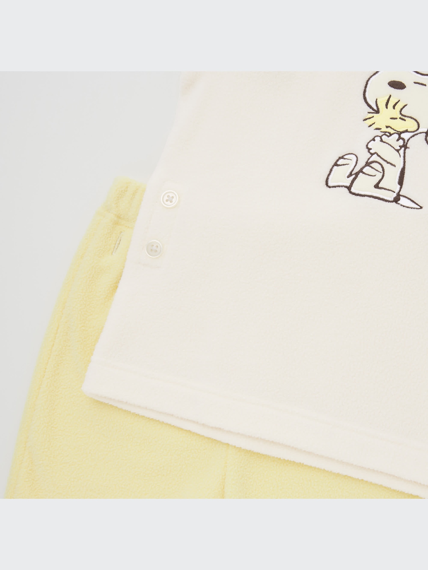 ユニクロピーナッツ ホリデー フリースパジャマスヌーピーキッズ100 ユニクロ公式 | ピーナッツ ホリデー フリースパジャマ（長袖）