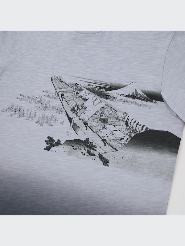 Hokusai Fujiyama UT グラフィックTシャツ（半袖・レギュラーフィット）