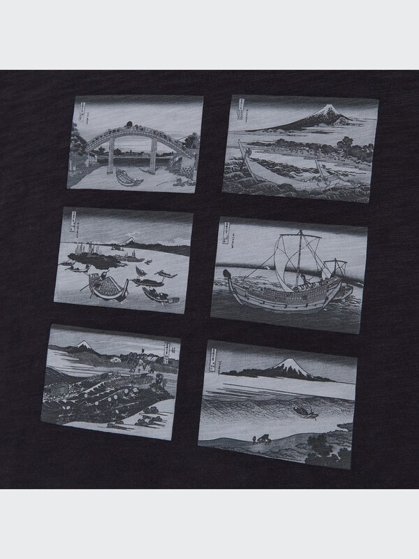 Hokusai Fujiyama UT グラフィックTシャツ（半袖・レギュラーフィット）