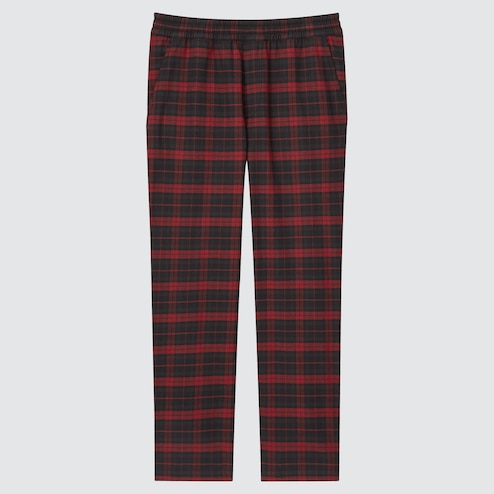 Stretch Flannel Easy Ankle Pants