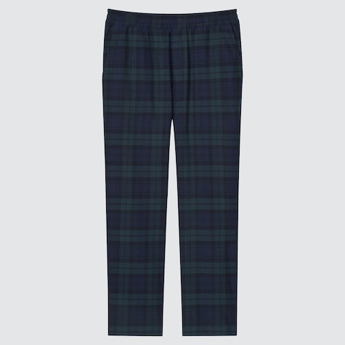 Stretch Flannel Easy Ankle Pants