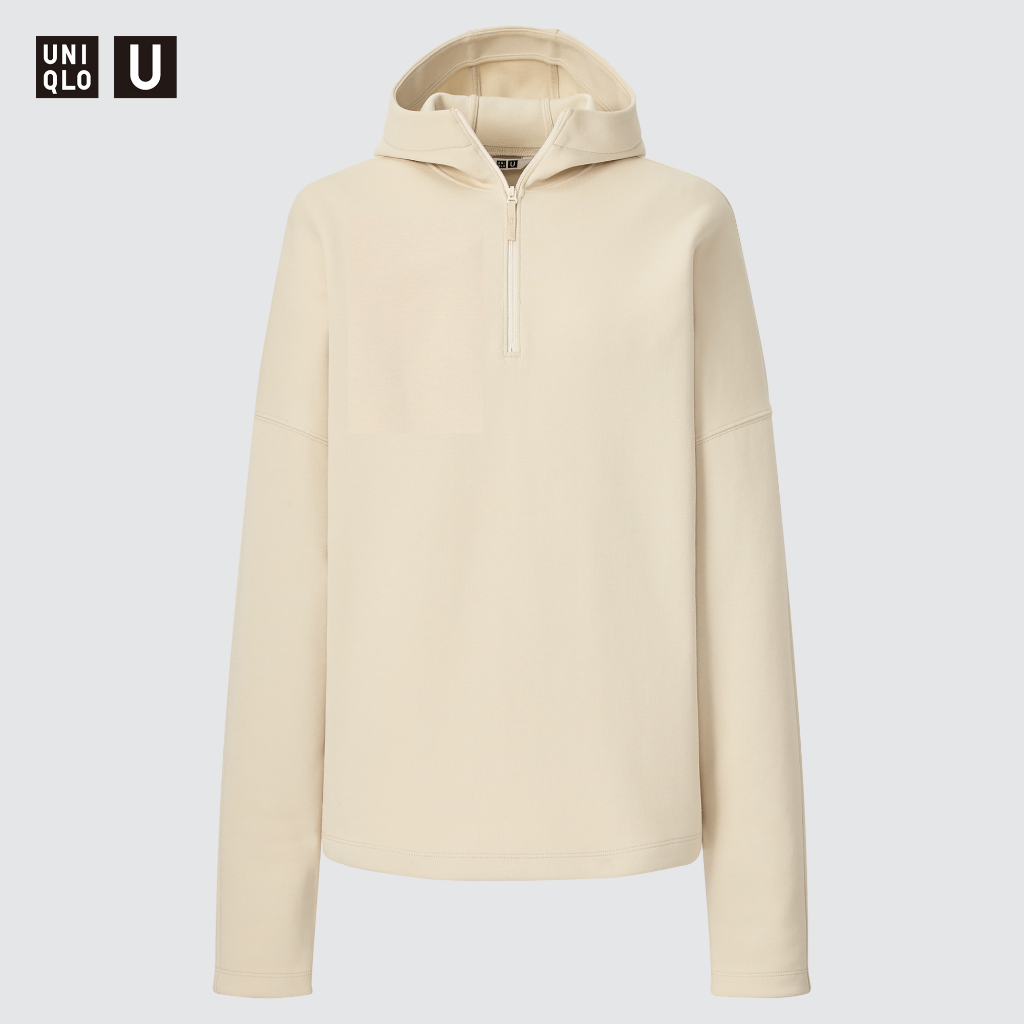 UNIQLO U スウェットハーフジッププルパーカ - パーカー