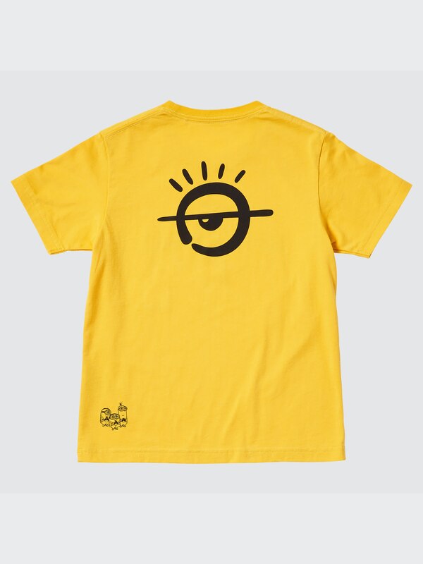 T-shirt Enfant Uniqlo Minions Manches Courtes - Bleu - Taille 13 Ans - Neuf étiquettes