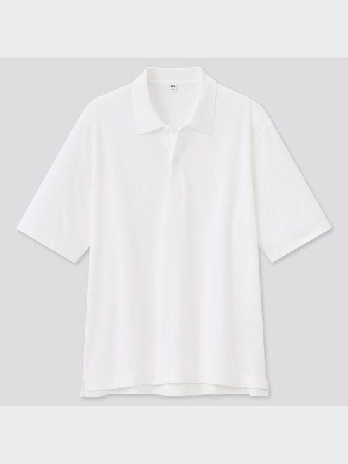 MEN'S WAFFLE POLO SHIRT UNIQLO PH