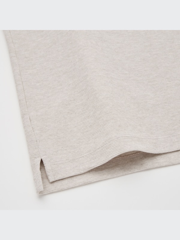 Waffle Polo Short Sleeve Shirt