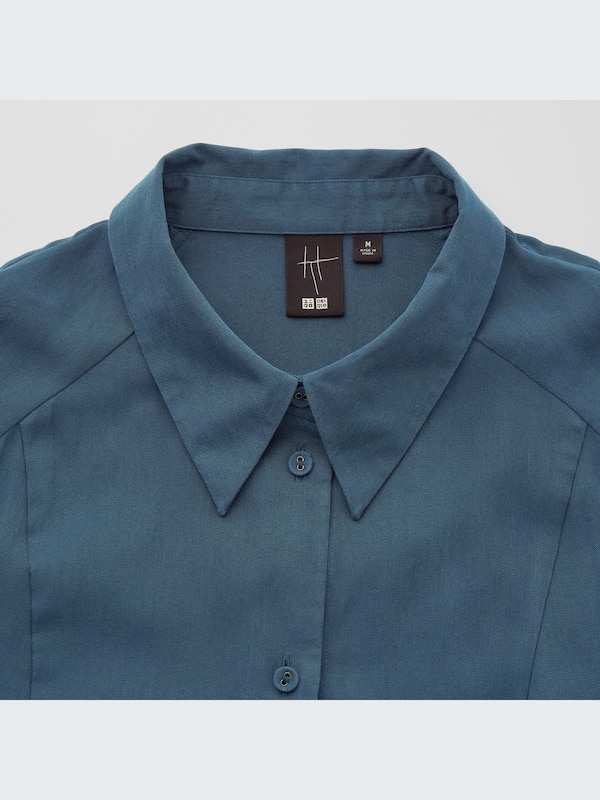 ロングシャツワンピース（長袖）