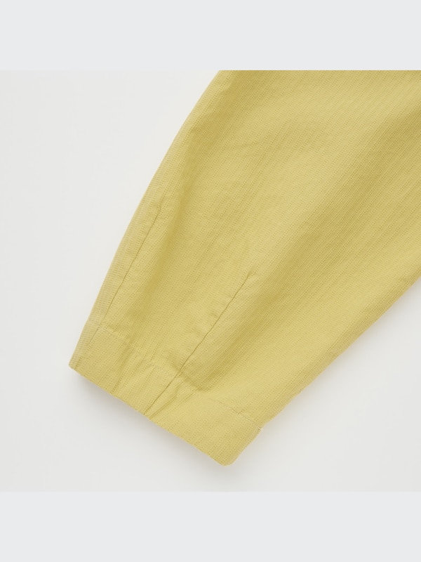 コットンドビーAラインワンピース（長袖）