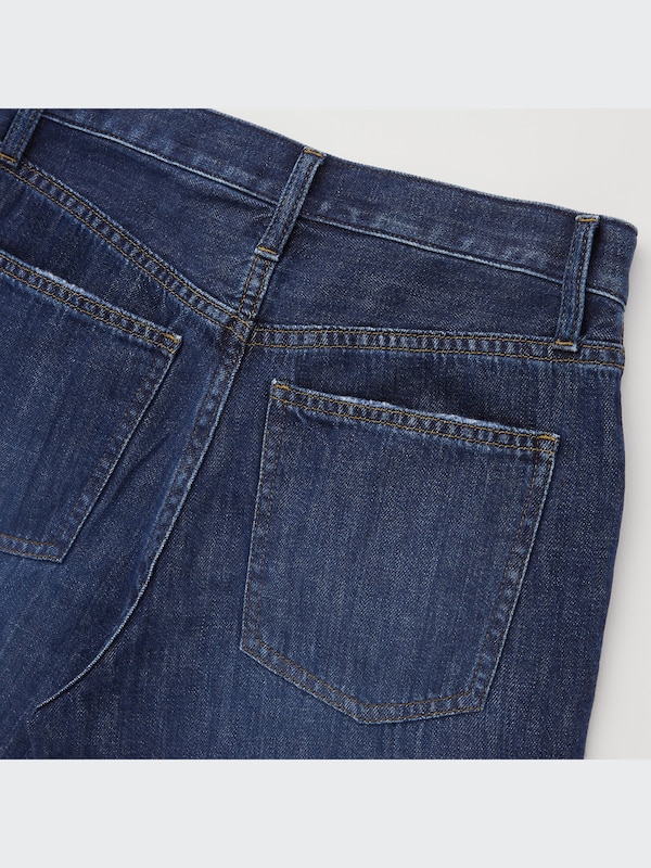 Wide High Rise Ankle Jeans