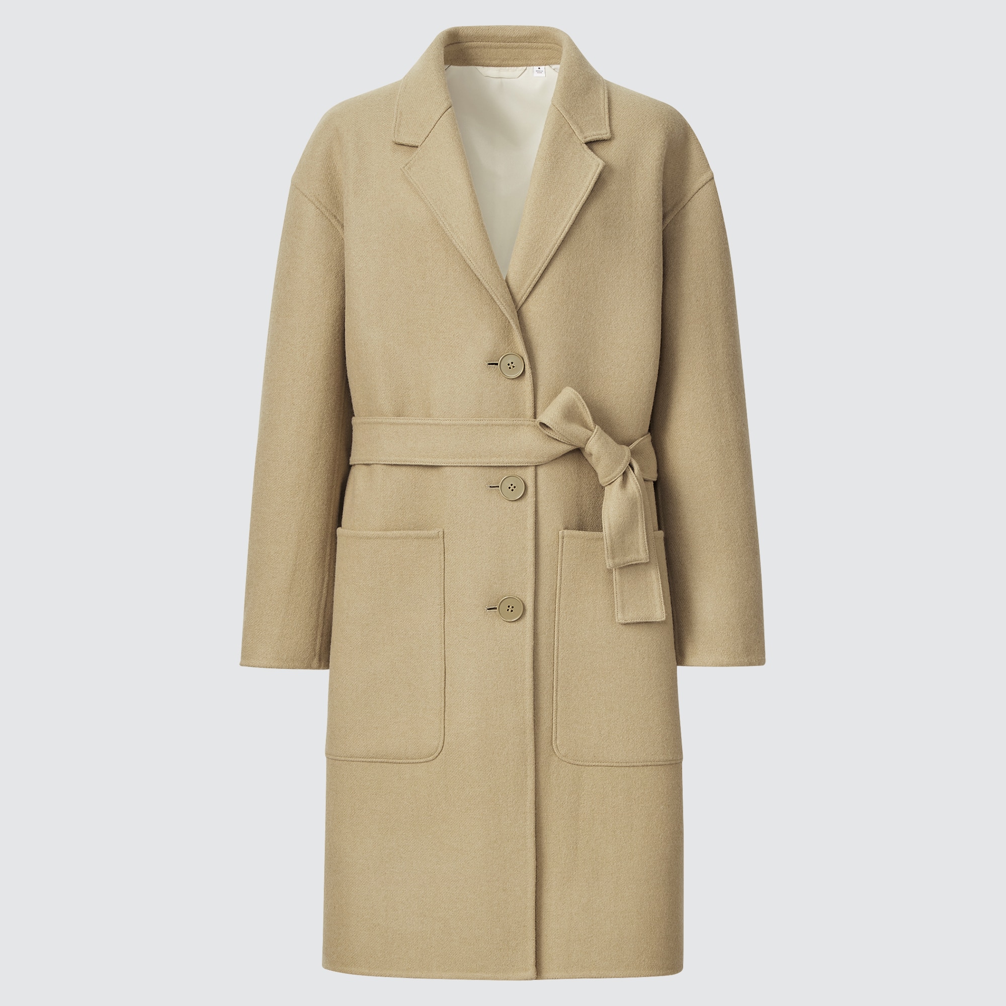 WOMEN S UNIQLO U WOOL BLEND TAILORED COAT UNIQLO SG