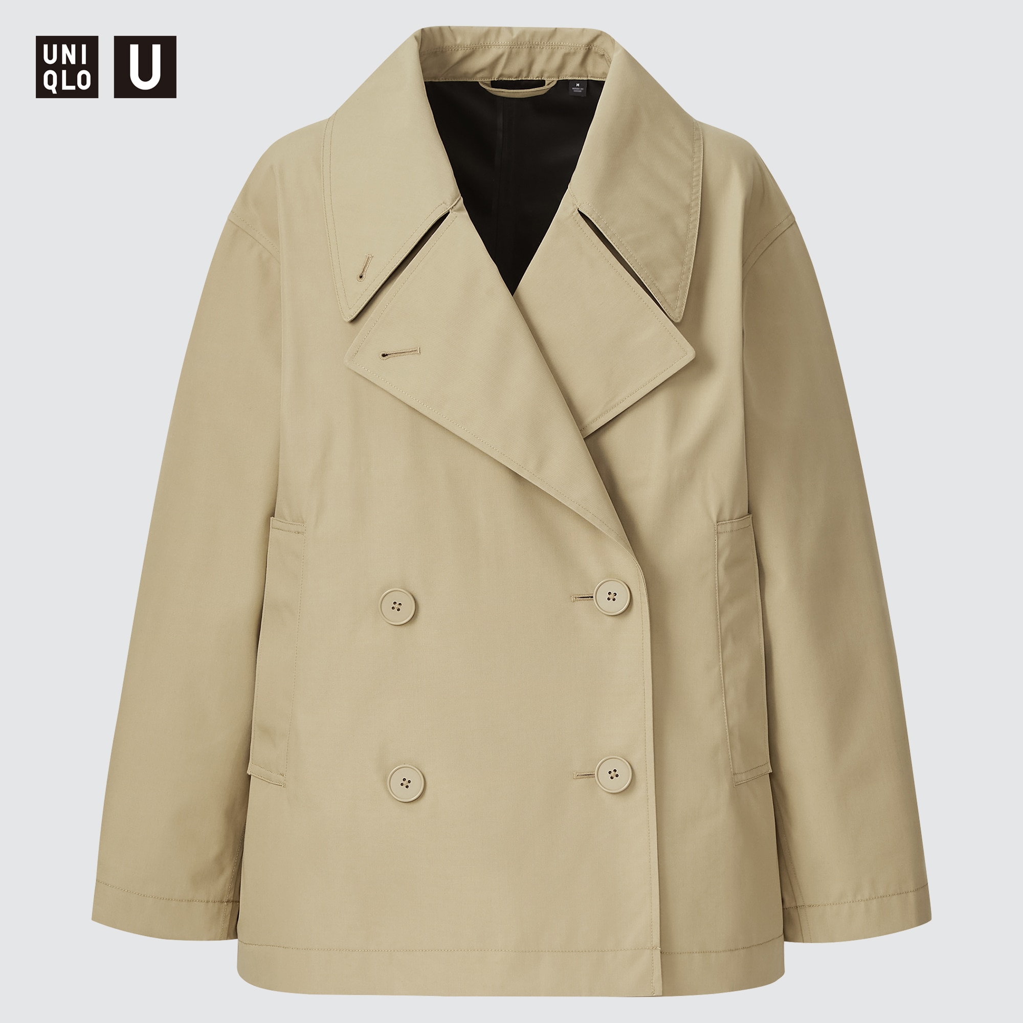 UNIQLOU ユニクロU トレンチコート 30 NATURAL Mサイズ - アウター