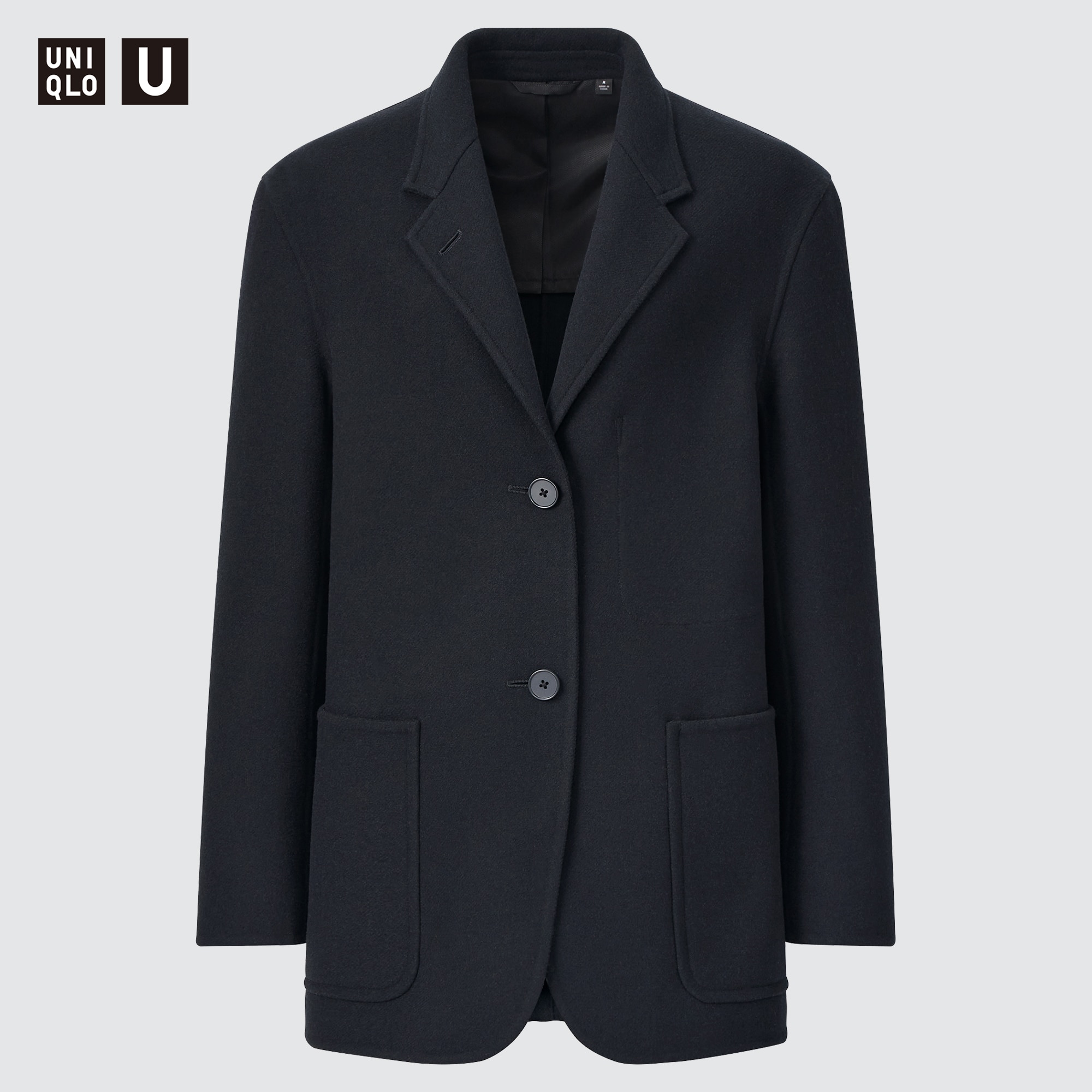 在庫大量UNIQLO U セットアップ　BLACK スーツ