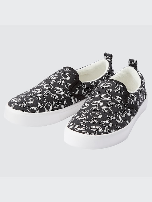 Sneakers Snoopy Slip Ons KIDS PEANUTS COTTON CANVAS SLIP-ON UNIQLO PH