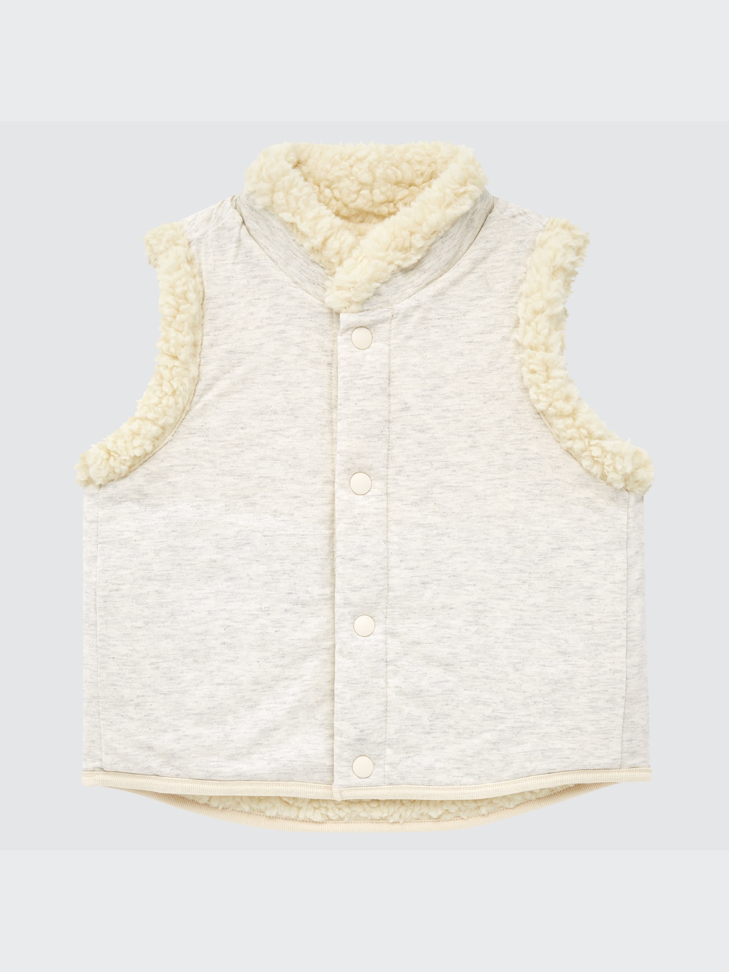 ユニクロ公式 | ボアフリースリバーシブルベスト